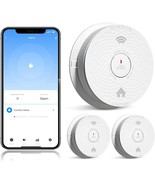 This 3-Pack Of Smart Smoke And Carbon Monoxide Detectors Is Equipped With A - $103.99