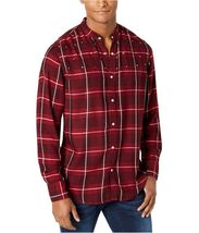 I.n.c. Mens Studded Windowpane Shirt, Size Large - $23.76
