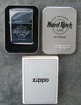 Hard Rock Cafe NOTTINGHAM, England Zippo Lighter 2002 (Closed) - $39.20