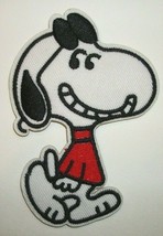 Snoopy~Joe Cool~Peanuts~Embroidered Patch~3 5/8&quot; x 2 1/2&quot;~Cartoon~Iron o... - £3.05 GBP