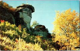 Fall Colors at Chimney Rock North Carolina Postcard Dated 1964 - £4.03 GBP