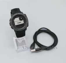 Garmin Instinct Solar Rugged GPS Smartwatch - Graphite / Black 010-02293-10 - $109.99