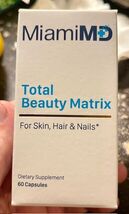 MiamiMD TOTAL BEAUTY MATRIX - For Skin, Hair &amp; Nails (60 Capsules) 06/2027! - $26.73
