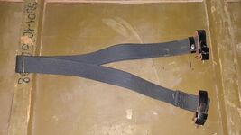 NAVY Blue Sling Carrying Belt , Soviet Army Canvas Strap New Vintage - $24.00