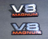 1997 98 99 2000 01 02 Dodge Durango V8 Magnum Emblems OEM 55076570 - £35.57 GBP