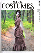 McCall&#39;s M8191 Misses 14 to 22 Historical Costume Victorian Skirt Pattern New - $17.59