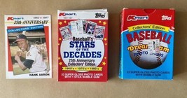Topps 1987 &amp; 1988 Kmart 25th Anniversary Stars Of The Decad and Dream Team Sets - £20.44 GBP