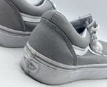Vans Unisex Off The Wall 500714 Gray Vans SK8 Shoes Sneakers Size 5 - $19.99