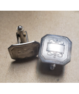 Vintage 1950&#39;s Signed P&amp;K Solid Sterling Silver Hand Engraved Etched Cuf... - $1,014.31 MXN