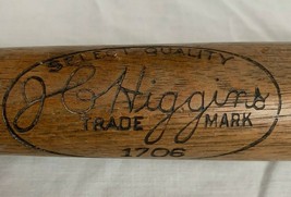 Vintage JC Higgins 33x32 Regulation Wood Baseball Bat No 1706  RARE - £47.93 GBP