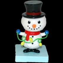 Cute Rocking Solar Dancer Snowman Winter Dancing Toy Dashboard Window Decoration - £3.63 GBP