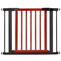Extendable Safety Gate for Baby and Pet-Red - Color: Red - £77.99 GBP