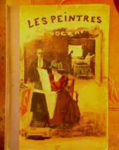Original Les Peintres Lithographes Portfolio Cover on Board 1894 Alexand... - $3,258.70 MXN