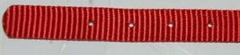 Valhoma 720 12 RD Dog Collar Red Single Layer Nylon 12 inches Package 1 image 4