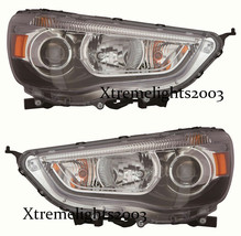 MITSUBISHI OUTLANDER SPORT 2011-2016 PAIR HEADLIGHTS HEAD LAMPS LIGHTS - £392.26 GBP