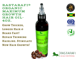 Rastarafi® Jamaican Black Castor Oil Beard Oil 4 Oz | Beard Growth - £10.13 GBP