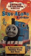 Thomas The Tank Engine &amp; Friends-Sing-Along Stories(VHS,1997)TESTED-RARE-SHIP24 - £23.25 GBP