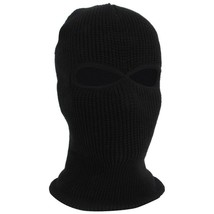 Winter Full Face Cover Mask 2 Hole Balaclava Knit Hat Army  CS Winter Ski Cyclin - £41.90 GBP