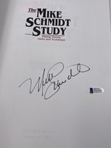 Mike Schmidt Signed The MIKE Schmidt Study Book BAS - £108.14 GBP