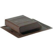 AIR VENT 90122 Plastic Slant Roof Vent, Brown - $43.37 CAD