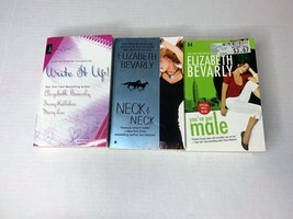 Lot of 3 Elizabeth Bevarly Romance Paperback Books, Write it Up!, Neck &amp; Neck... - £7.82 GBP