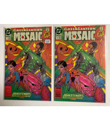 lot of 2 (newsstand &amp; direct) Green Lantern: Mosaic #1 - 1992 DC Comics VF+ - £3.75 GBP