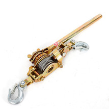 2 Ton Hand Puller Heavy Duty Winch Pull Hoist Come Along Cable Lever 2 H... - $68.99