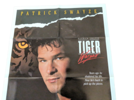 Poster TIGER WARSAW 1988 Original Video Store Movie Poster  PATRICK SWAYZE - £10.09 GBP