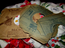 decoupage craft paper pcs of old LP record sleeves 3 pcs (N clst) - £1.54 GBP