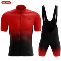 2023 Raudax  Team Training Cycling Clothing  Men Short Sleeve Mallot Ciclismo Ho - £95.48 GBP