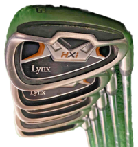 Lynx Golf HXI Iron Set 7-PW,GW Men RH Regular Steel 7i 36.5&quot; Nice Mid-Size Grips - $88.50