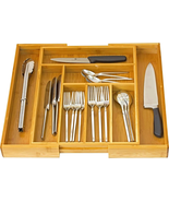 HOME IT Expandable Cutlery Drawer Organizer, Utensil Organizer Flatware ... - £23.47 GBP