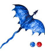 Ice Dragon 54&quot; Huge Kite For Kids And Adults Easy To Fly Single Line Str... - £28.46 GBP