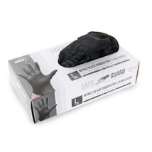 SAFEGUARD NITRILE DISPOSABLE GLOVES - $7.99