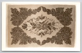 RPPC Beautiful Floral Hooked Rug Display Contoocook NH Walker Photo Postcard C28 - £9.73 GBP