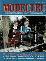 Modeltec Magazine June 1995 Railroading Machinist Projects - $9.89