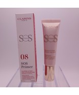 CLARINS SOS Face Primer 08 ROSY GOLD PEARLS 1oz - €16,98 EUR