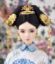 1:6 Chinese Doll Headwear Only for 1/6 Scale Doll / Art / Decoration - $38.75