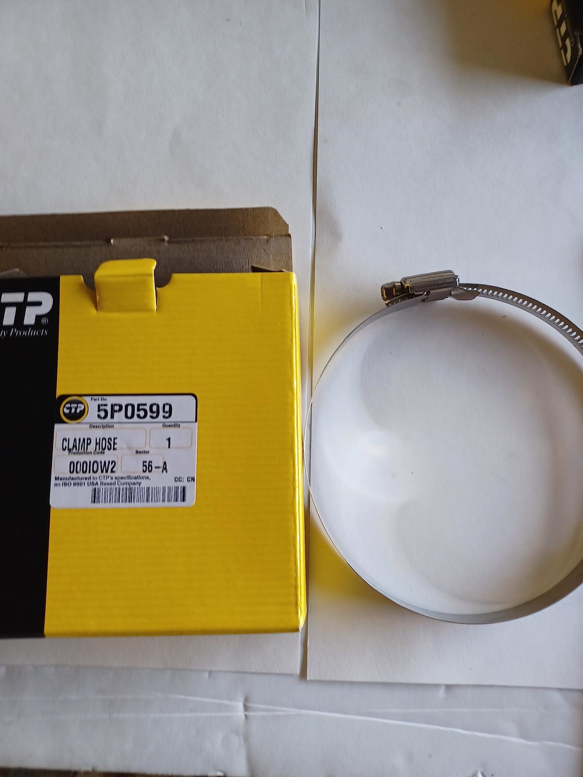 5P0599 5P-0599 Clamp New Aftermarket - $4.52