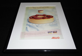 1997 Jell-O Cheesecake Snacks Framed 11x14 ORIGINAL Advertisement  - £27.53 GBP