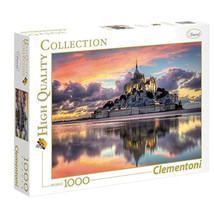 Clementoni Jigsaw Puzzle 1000pcs - Mont St. Michel - £42.48 GBP