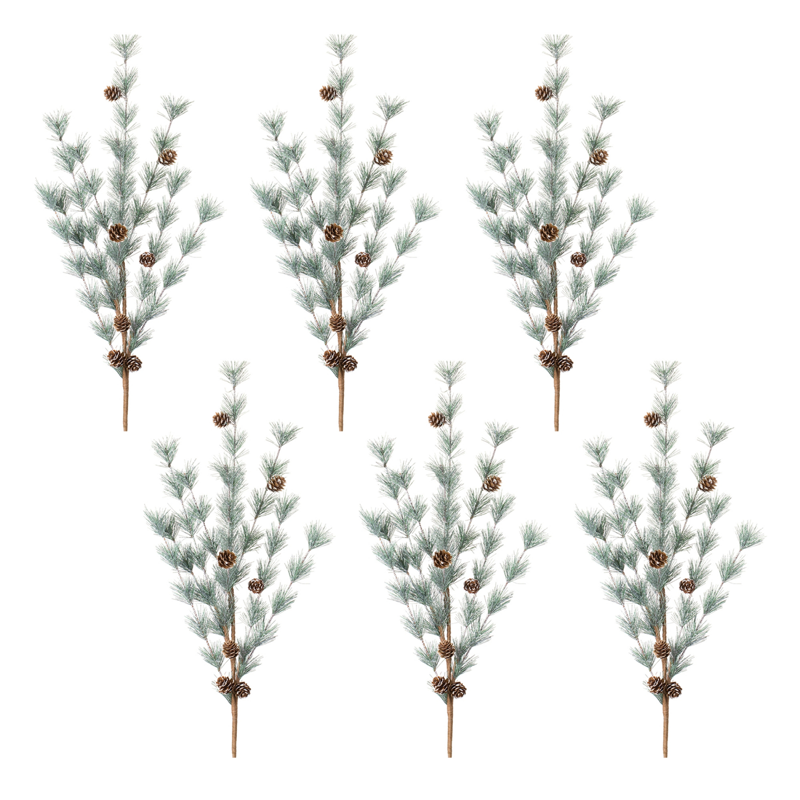 Pine and Pinecone Spray (Set of 6) Item image 2