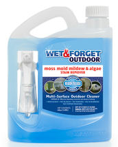 Wet and Forget Multi-Purpose Outdoor Cleaner, Ready to Use, 64 fl Oz - £29.49 GBP