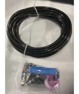 3pk 40 FT Air Hose with 14PCS DOT Air Brake Line Fittings Kit 1/4&quot; Quick... - $101.77 CAD
