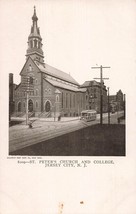 Jersey City Nj~St Peter&#39;s Church And COLLEGE~1900s Postcard - £10.54 GBP