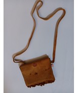 Vintage Bloom Brothers Sude Leather Fringe Shoulder/Crossbody Bag Pouch USA - $453.75 MXN