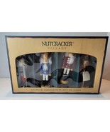 Vintage Nutcracker Village Soldier Ornaments Set of 4 - $20.59