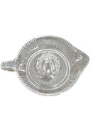 Vintage ~ Citrus Juicer ~ 6&quot; Dia. Clear Glass ~ Reamer ~ Juicer ~ Handle... - $51.12 CAD