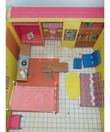 Vintage Original 1962 Barbie Fold Out Cardboard DREAM HOUSE by Mattel - £155.77 GBP