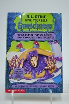 R.L. Stine Give Yourself Goosebumps Beware of the Purple Peanut Butter - £3.92 GBP